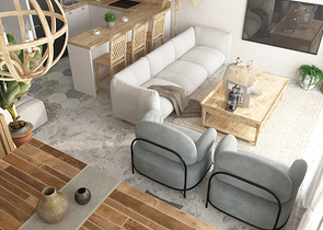 A boutique project of a family concept surrounded by nature.