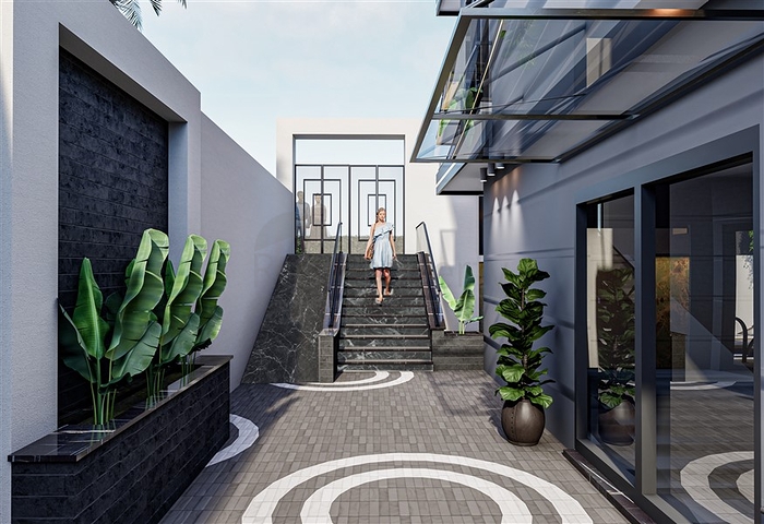 One-bedroom apartment within walking distance to Cleopatra beach