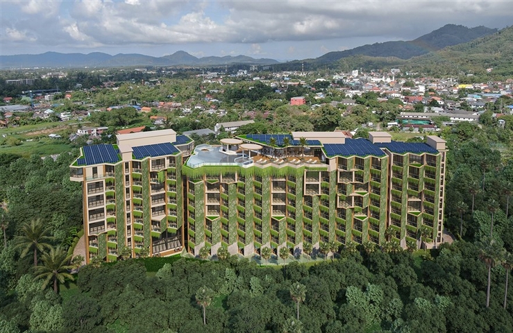 New high-tech complex on Surin beach