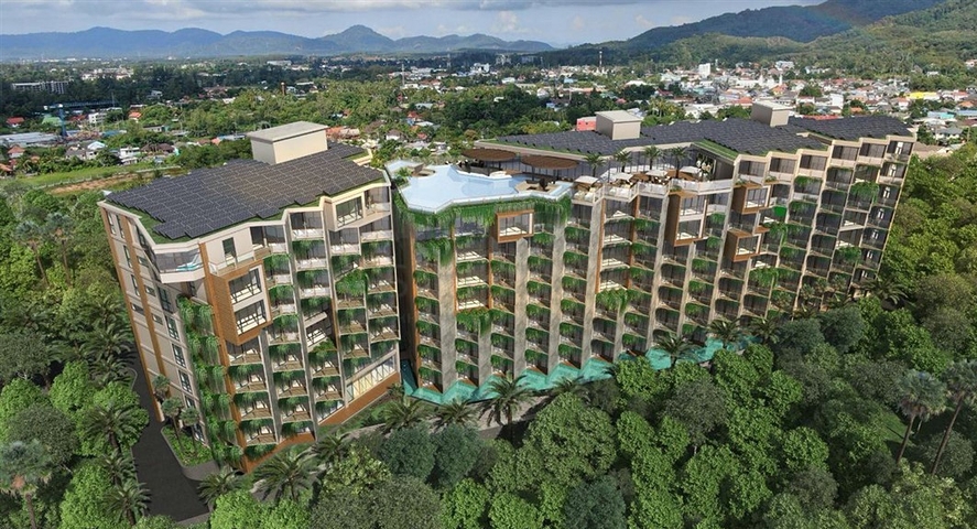 New high-tech complex on Surin beach