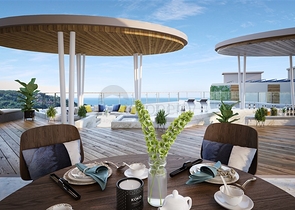 New high-tech complex on Surin beach