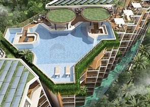 New high-tech complex on Surin beach