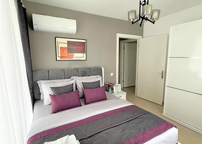 2+1 apartment in Demirtas district in a complex with rich infrastructure 