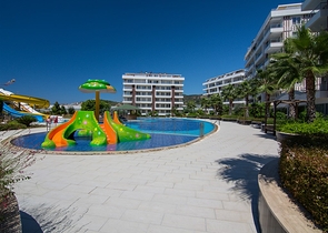 2+1 apartment in Demirtas district in a complex with rich infrastructure 