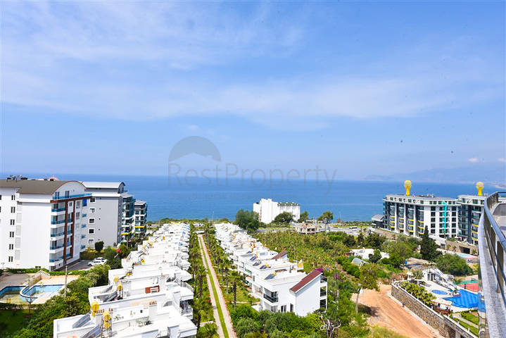 3+1 penthouse in Kargicak district with the possibility of obtaining Turkish citizenship