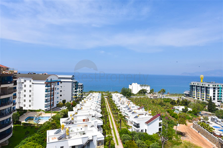 3+1 penthouse in Kargicak district with the possibility of obtaining Turkish citizenship