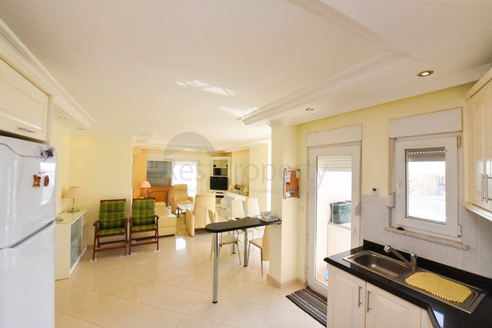 Apartment 3+1 in the center of Alanya