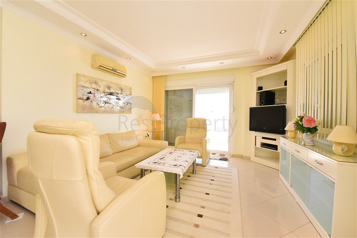 Apartment 3+1 in the center of Alanya