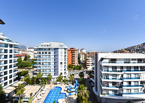 Apartment 3+1 in the center of Alanya