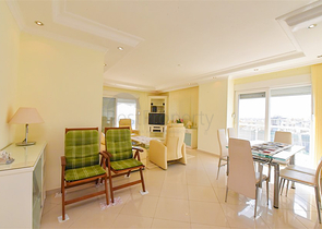 Apartment 3+1 in the center of Alanya