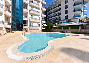 Apartment 3+1 in the center of Alanya