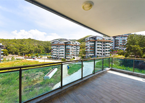 2+1 apartment in the picturesque Kargicak area, just 300 m from the sea