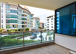 1+1 apartment in a complex with infrastructure in Kargicak district