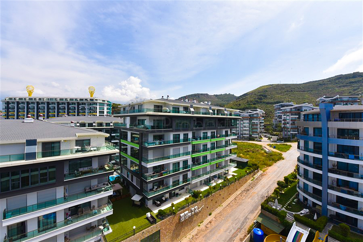 Luxury penthouse overlooking the Mediterranean Sea in Kargicak district