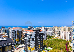 Spacious 3+1 penthouse in Mahmutlar district