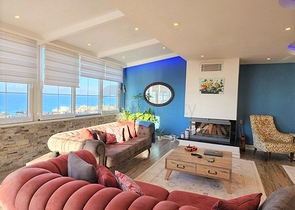 Spacious 3+1 apartment with panoramic sea view
