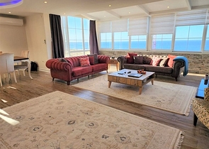 Spacious 3+1 apartment with panoramic sea view