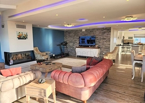 Spacious 3+1 apartment with panoramic sea view