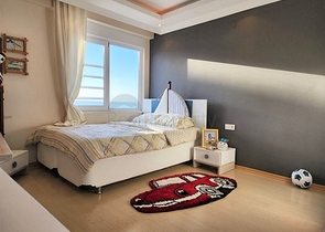 Spacious 3+1 apartment with panoramic sea view