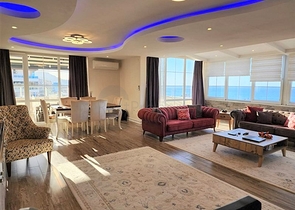 Spacious 3+1 apartment with panoramic sea view