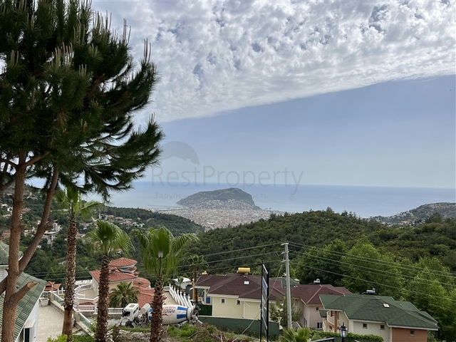 3+1 villa with panoramic sea views with the possibility of obtaining Turkish citizenship
