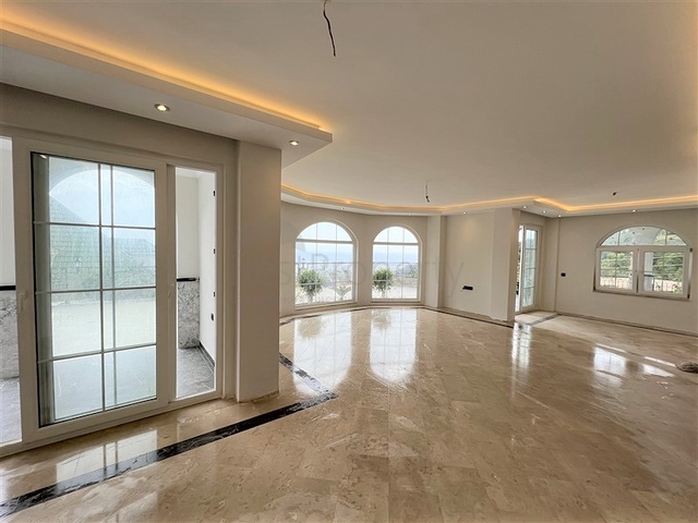 3+1 villa with panoramic sea views with the possibility of obtaining Turkish citizenship