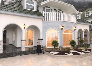 3+1 villa with panoramic sea views with the possibility of obtaining Turkish citizenship