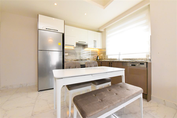 1+1 apartment for rent in Avsallar area, 1,200 m. to the sea