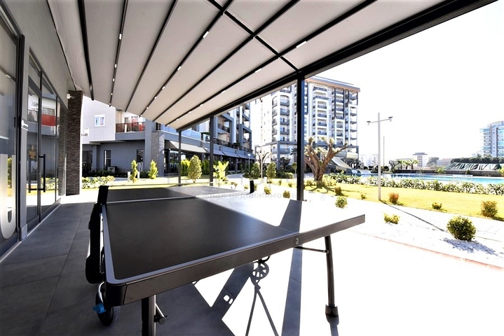 1+1 apartment for rent in Avsallar area, 1,200 m. to the sea