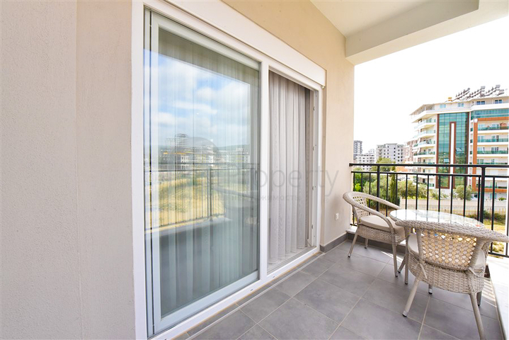 1+1 apartment for rent in Avsallar area, 1,200 m. to the sea