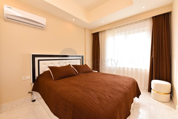 1+1 apartment for rent in Avsallar area, 1,200 m. to the sea