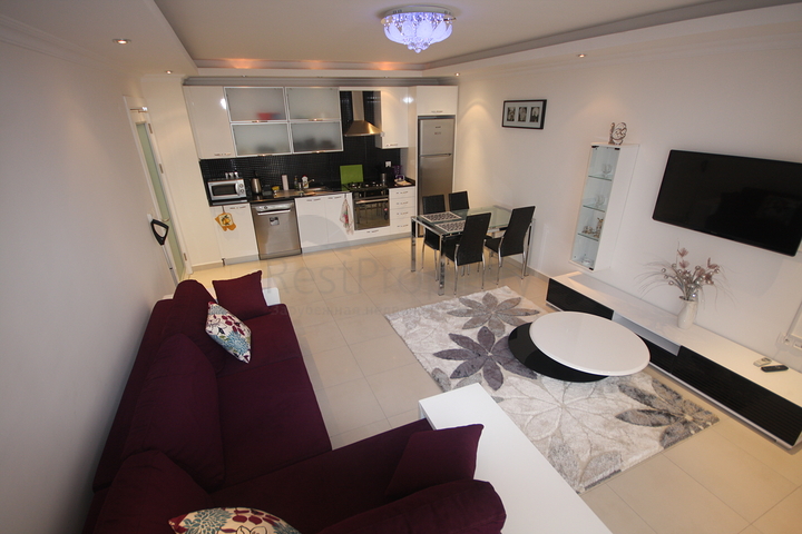 1+1 apartment in Avsallar in Orion City complex for rent