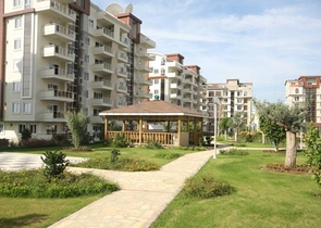 1+1 apartment in Avsallar in Orion City complex for rent