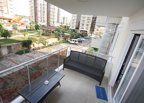 1+1 apartment in Avsallar in Orion City complex for rent