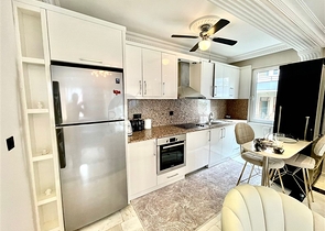 Cozy 2+1 apartment in the Oba area, 300 m from the sea