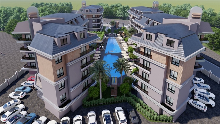 New residential complex in the elite Oba area