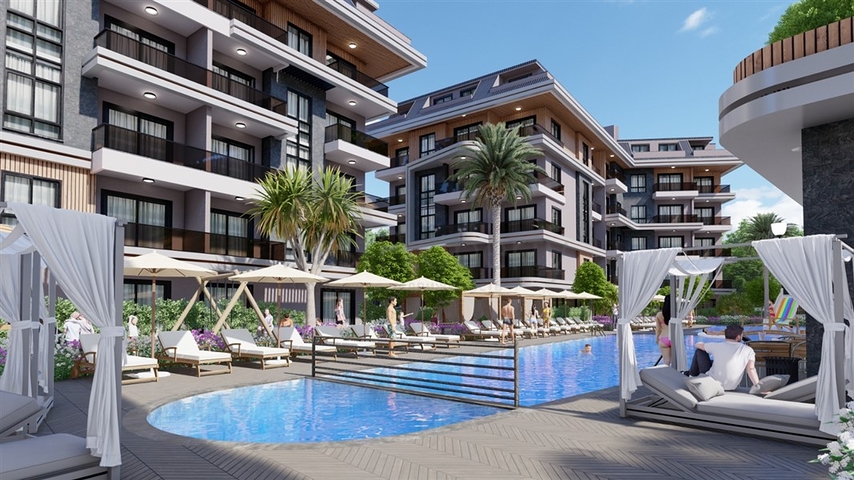 New residential complex in the elite Oba area