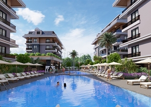 New residential complex in the elite Oba area