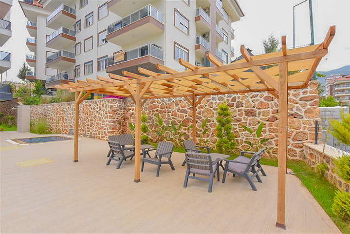 Furnished 2+1 penthouse for long-term rent in Oba area