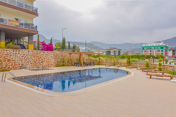 Furnished 2+1 penthouse for long-term rent in Oba area