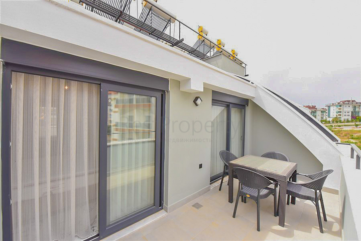 Furnished 2+1 penthouse for long-term rent in Oba area