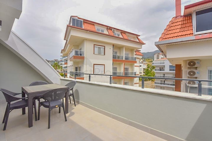 Furnished 2+1 penthouse for long-term rent in Oba area