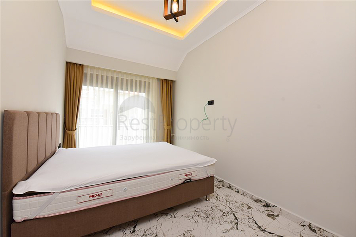 Furnished 2+1 penthouse for long-term rent in Oba area