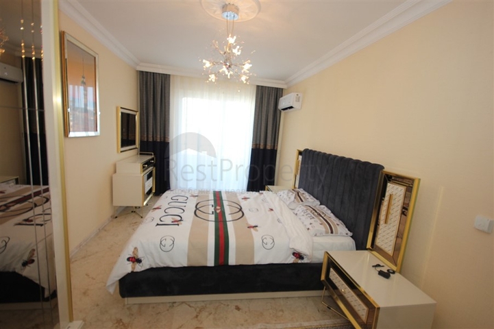 Furnished 2+1 apartment in Mahmutlar district