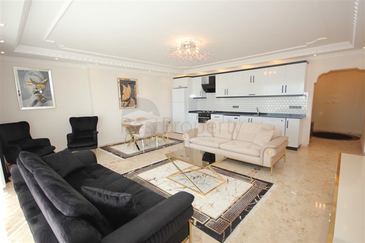 Furnished 2+1 apartment in Mahmutlar district