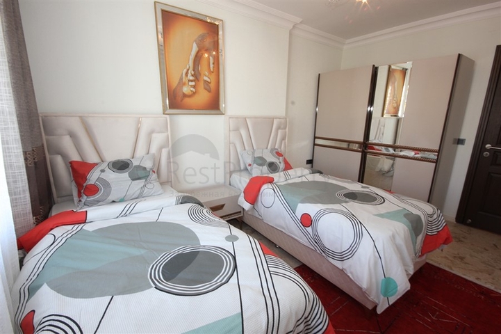 Furnished 2+1 apartment in Mahmutlar district