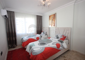 Furnished 2+1 apartment in Mahmutlar district