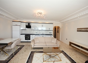 Furnished 2+1 apartment in Mahmutlar district