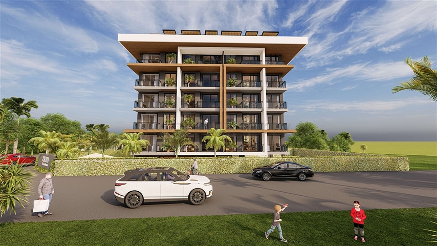 A new project in the best location of the Oba district