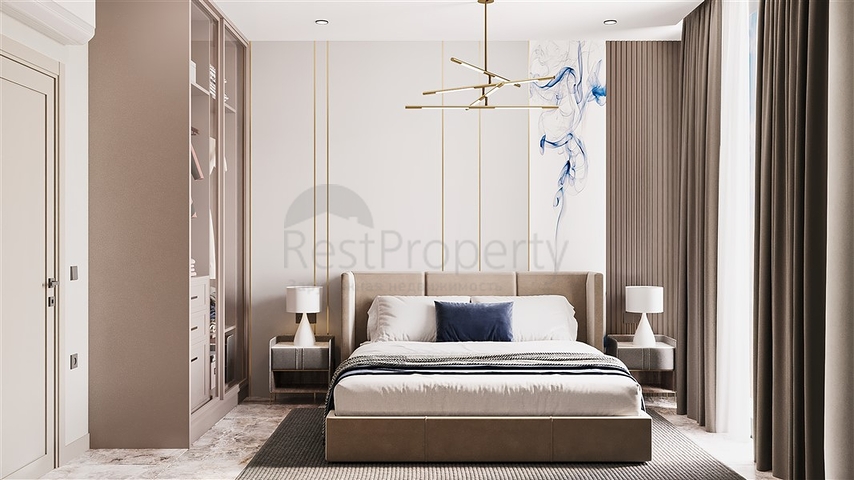 A new project in the best location of the Oba district